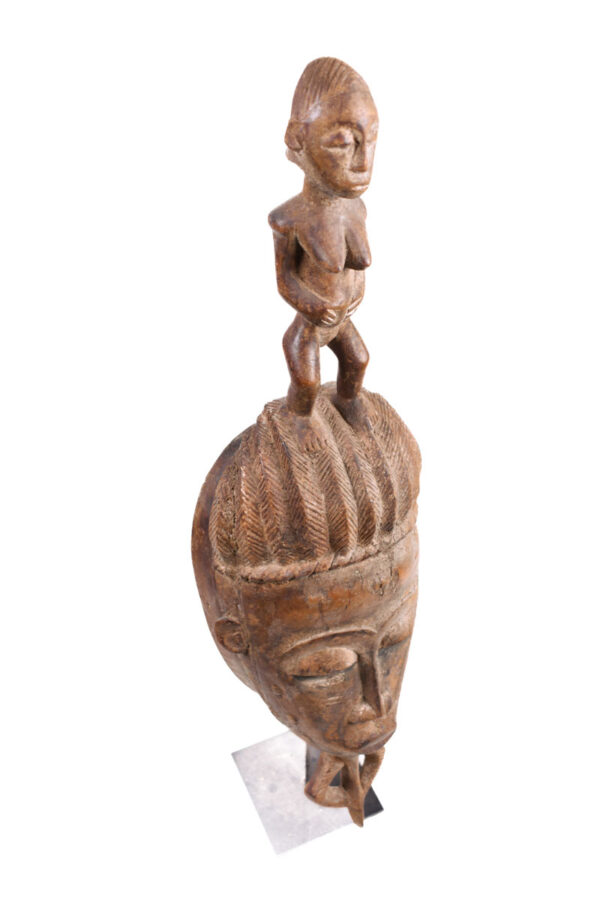Dance mask - Wood - Yaure - Ivory Coast