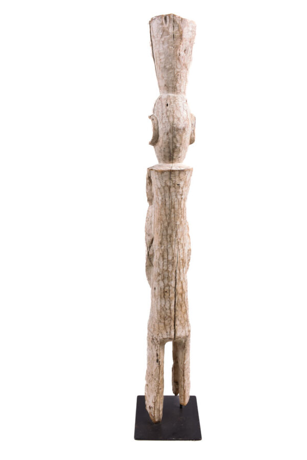 Ancestor figure - Wood - Chamba - Nigeria