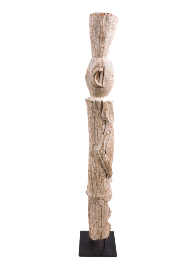 Ancestor figure - Wood - Chamba - Nigeria
