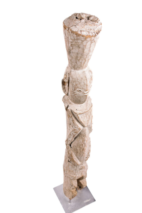 Ancestor figure - Wood - Chamba - Nigeria
