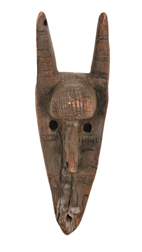 Hyena mask - Wood - Bambara - Mali