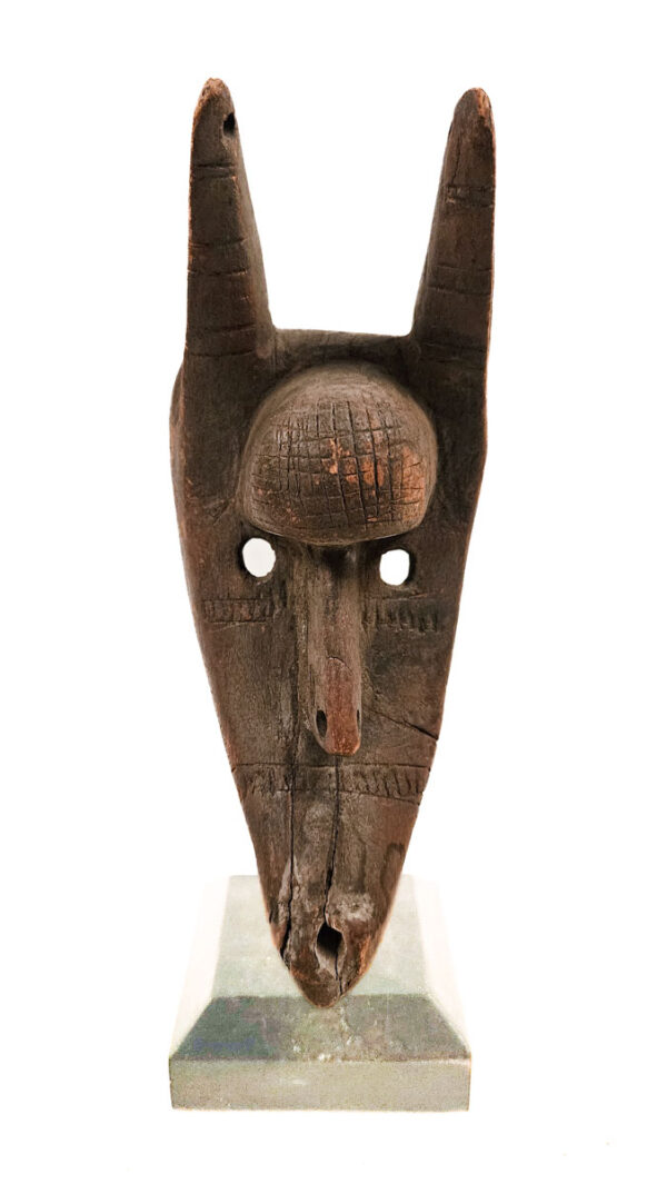 Hyena mask - Wood - Bambara - Mali