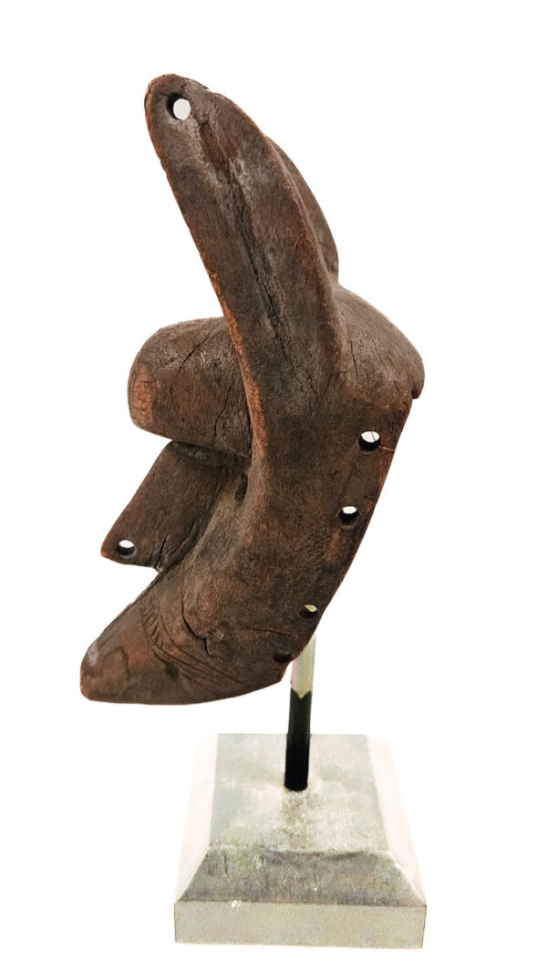 Hyena mask - Wood - Bambara - Mali