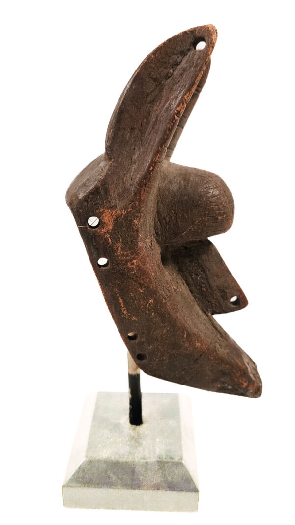 Hyena mask - Wood - Bambara - Mali