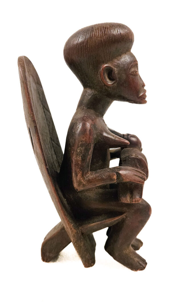Maternity figure - Wood - Chokwe - Congo