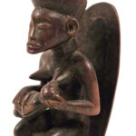 Maternity figure - Wood - Chokwe - Congo