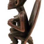 Maternity figure - Wood - Chokwe - Congo