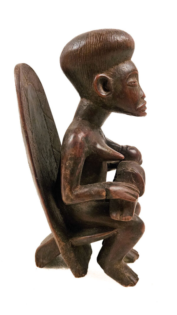 Maternity figure - Wood - Chokwe - Congo