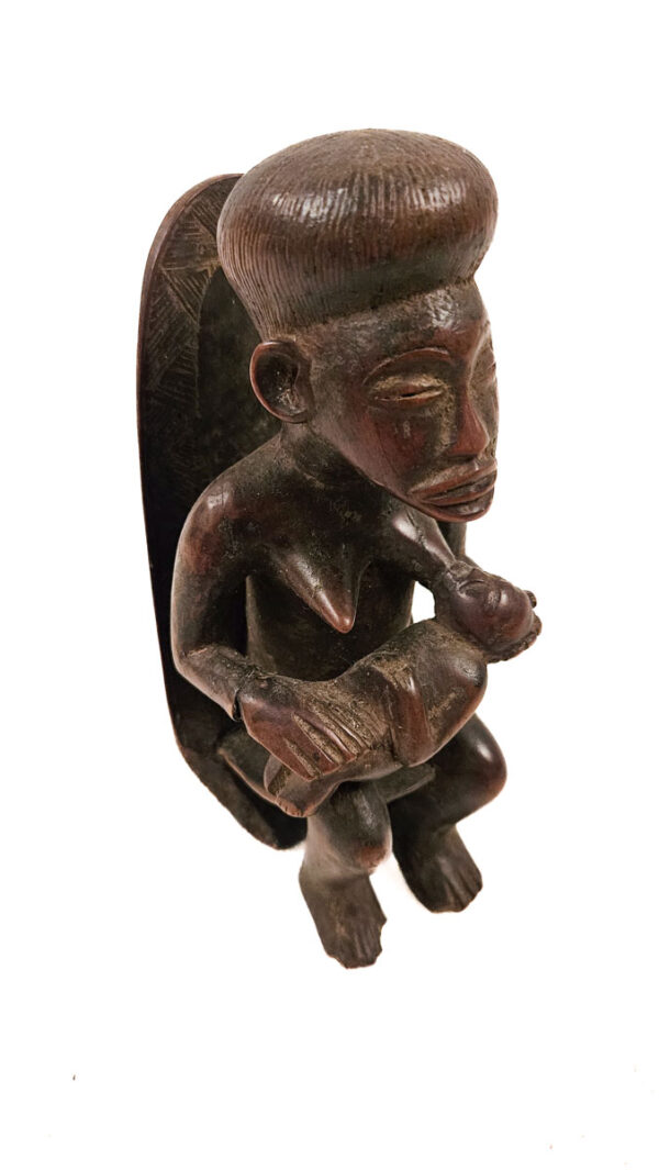 Maternity figure - Wood - Chokwe - Congo