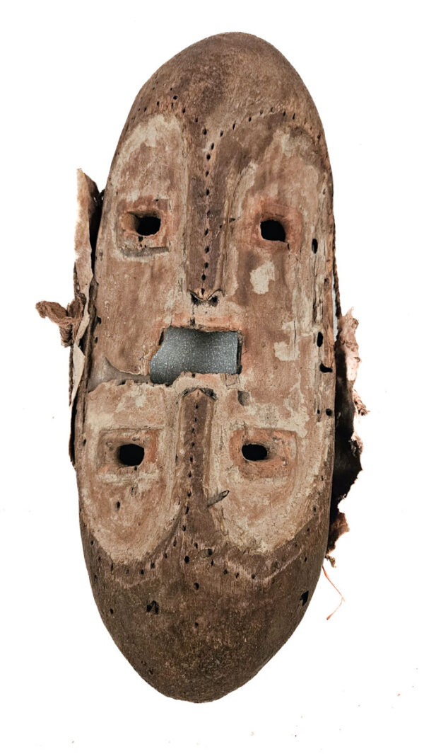 Double face mask - Lega - Wood - Congo