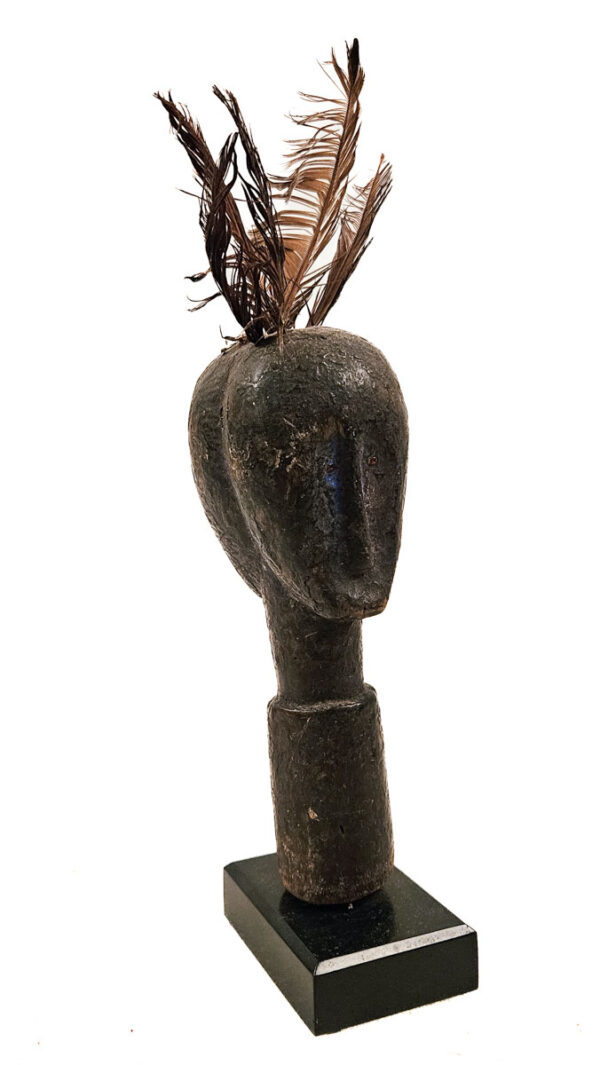 Reliquary Byeri Figure - Wood - Fang - Gabon