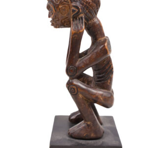 Ancestor figure - Wood- Bena Lulua- DR Congo