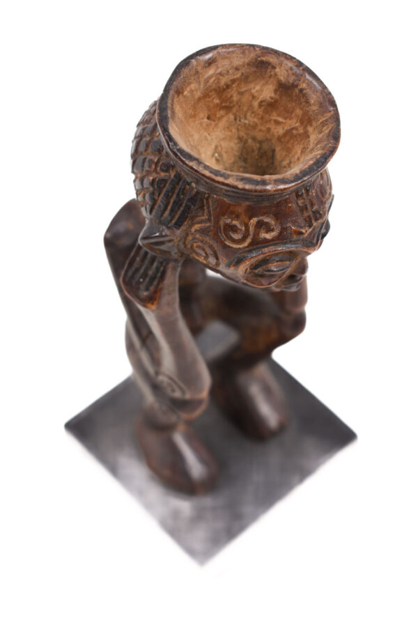 Ancestor figure - Wood- Bena Lulua- DR Congo