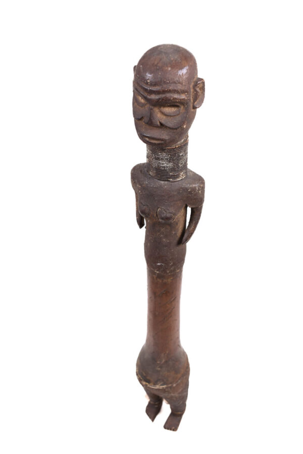 Ancestor Figure - Wood, Beads - Makonde - Tanzania