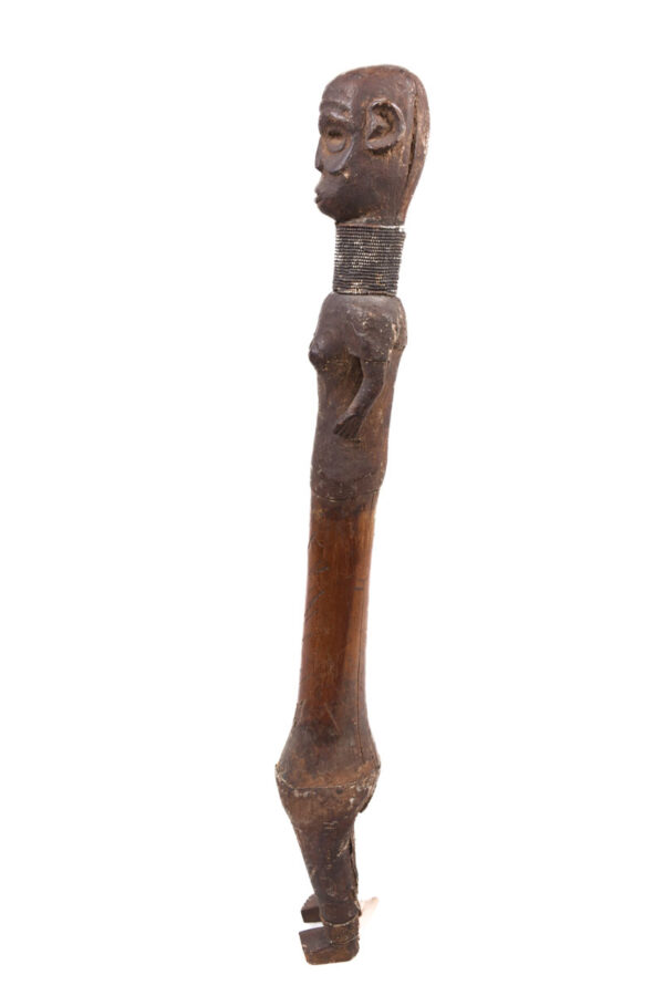 Ancestor Figure - Wood, Beads - Makonde - Tanzania