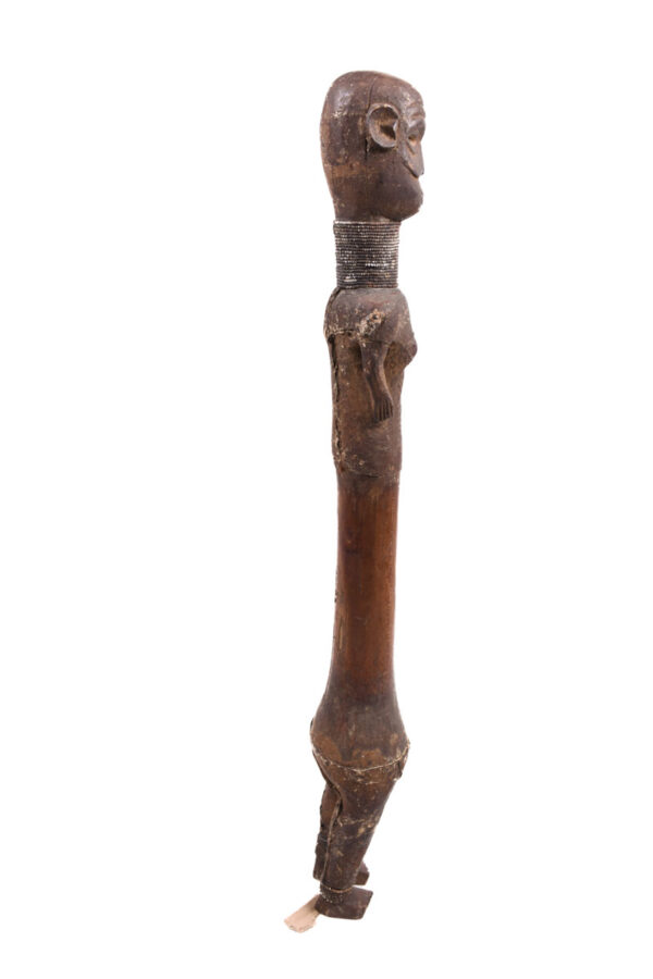 Ancestor Figure - Wood, Beads - Makonde - Tanzania
