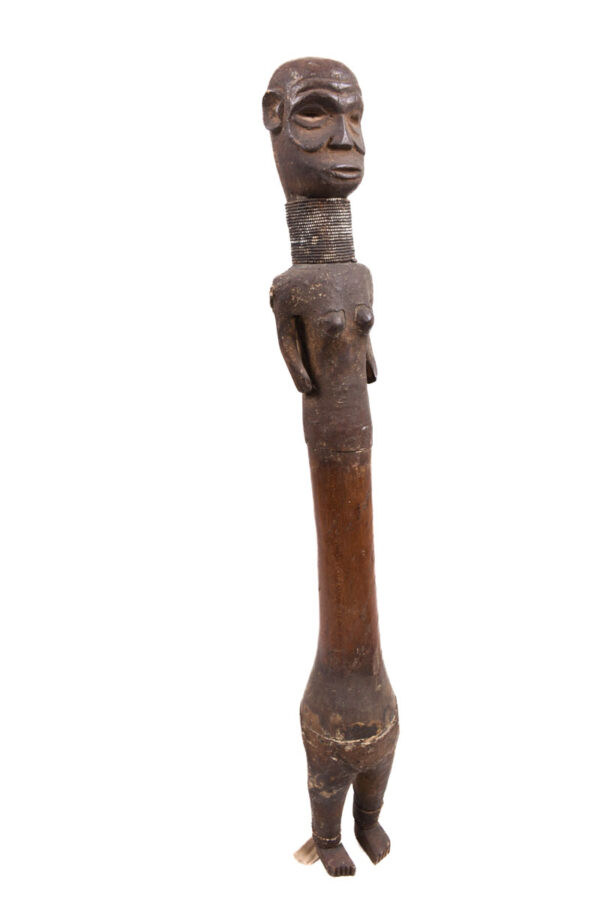 Ancestor Figure - Wood, Beads - Makonde - Tanzania