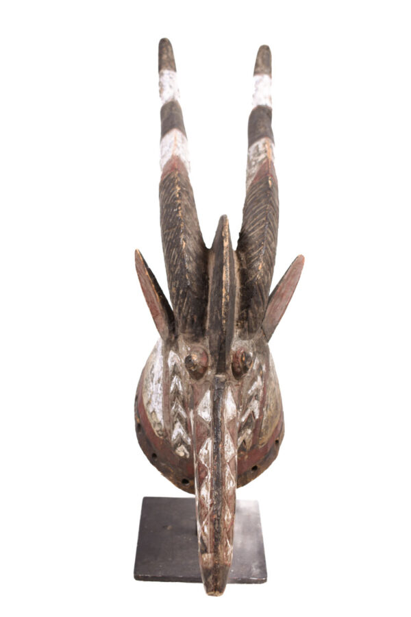 Wan-pesego mask - Wood - Mossi - Burkina Faso