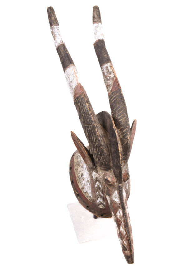 Wan-pesego mask - Wood - Mossi - Burkina Faso