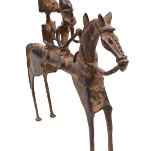 Equestrian Figure - Bronze - Dogon - Mali