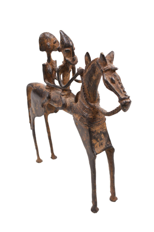 Equestrian Figure - Bronze - Dogon - Mali