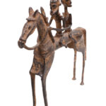 Equestrian Figure - Bronze - Dogon - Mali