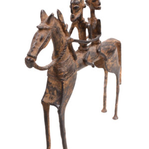 Equestrian Figure - Bronze - Dogon - Mali