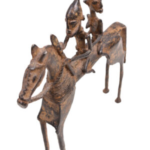 Equestrian Figure - Bronze - Dogon - Mali