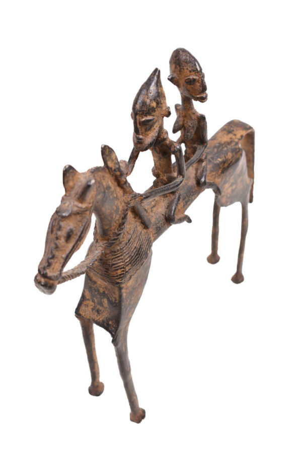 Equestrian Figure - Bronze - Dogon - Mali