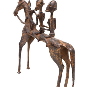 Equestrian Figure - Bronze - Dogon - Mali