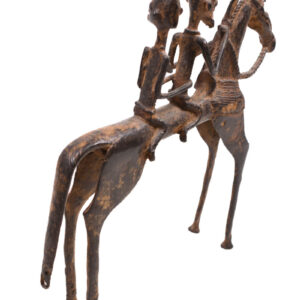 Equestrian Figure - Bronze - Dogon - Mali