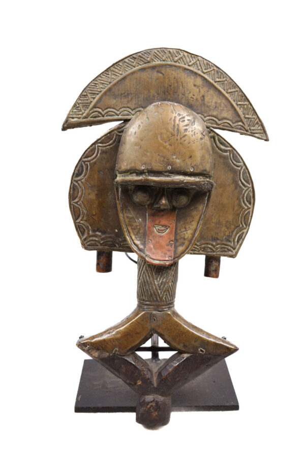 Reliquary - Copper, Wood - Obamba - Bakota - Gabon