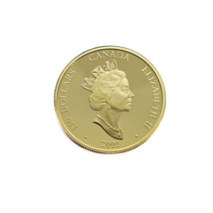 Canada 150 Dollars 2001 Year of the Snake - Elizabeth II