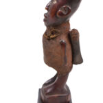 Figure - Wood, Glass - Yombe - Congo