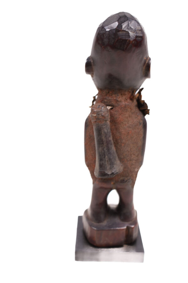 Figure - Wood, Glass - Yombe - Congo