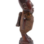 Figure - Wood, Glass - Yombe - Congo