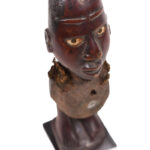 Figure - Wood, Glass - Yombe - Congo