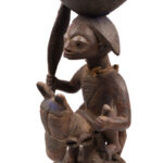 Ancestor figure - Wood - Yoruba - Nigeria