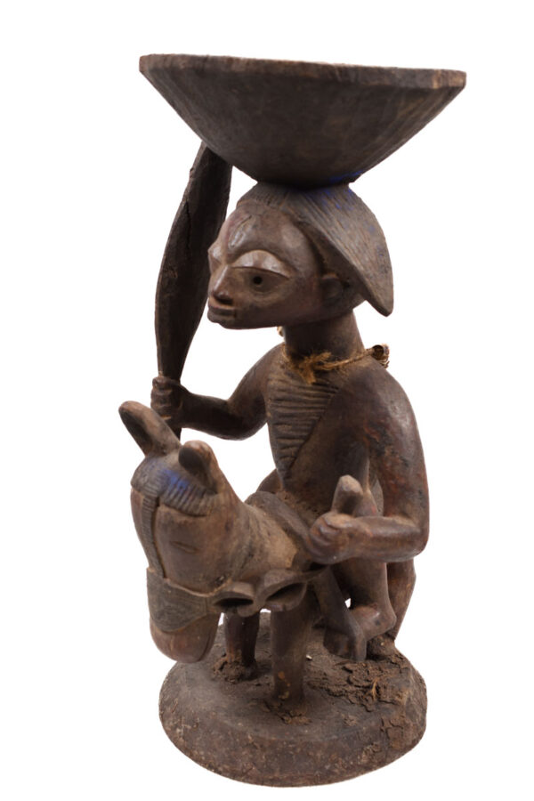 Ancestor figure - Wood - Yoruba - Nigeria