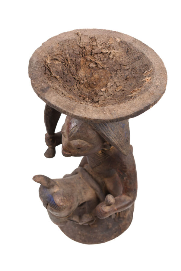 Ancestor figure - Wood - Yoruba - Nigeria