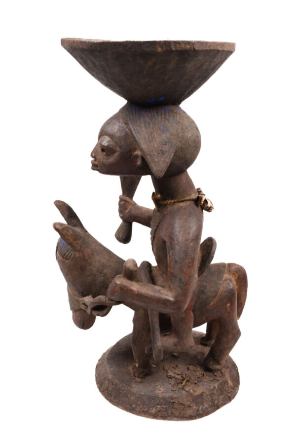 Ancestor figure - Wood - Yoruba - Nigeria