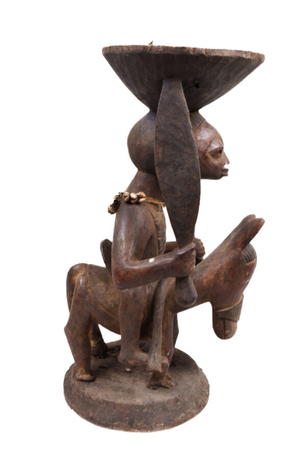 Ancestor figure - Wood - Yoruba - Nigeria