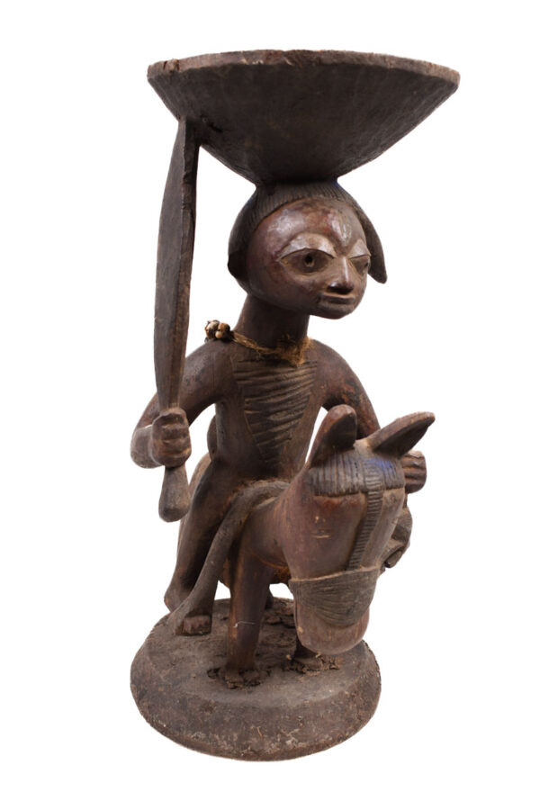 Ancestor figure - Wood - Yoruba - Nigeria