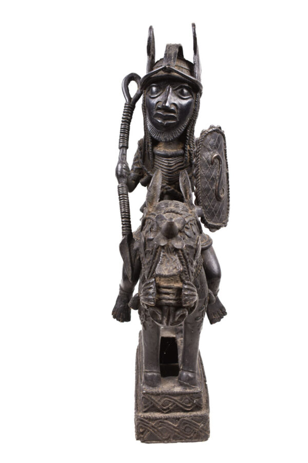 Equestrian Figure - Bronze - Edo - Benin