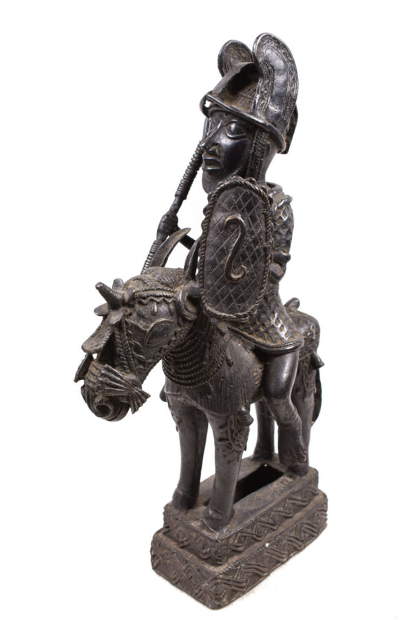 Equestrian Figure - Bronze - Edo - Benin