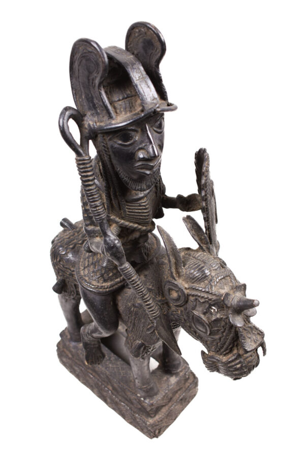 Equestrian Figure - Bronze - Edo - Benin