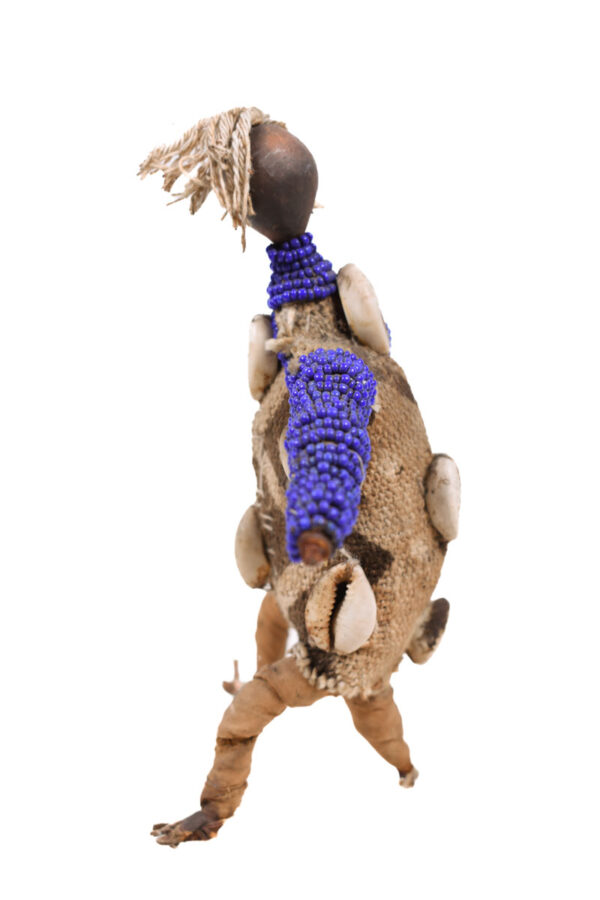 Fertility Doll - Bone, beads - Fali - Cameroon