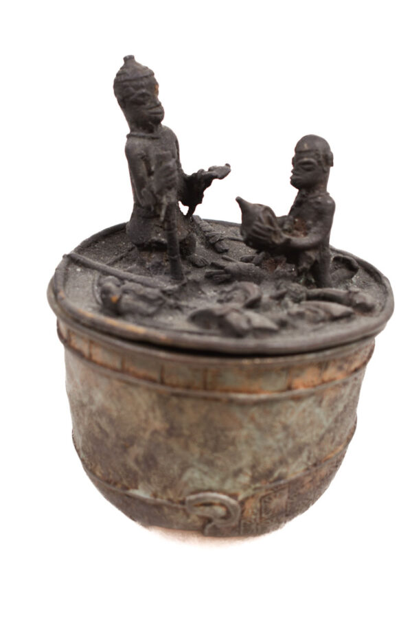 Figure - Wood, Glass - Yombe - Congo