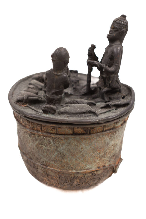Figure - Wood, Glass - Yombe - Congo