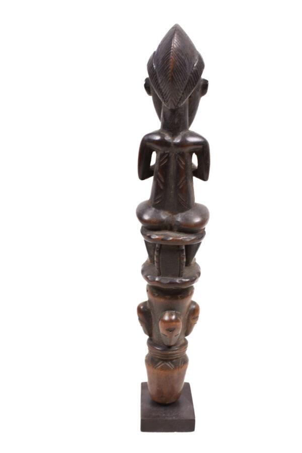 Power stick / Scepter - Wood - Baule - Ivory Coast